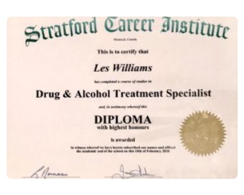 Drug and Alcohol Treatment Specialist Certification